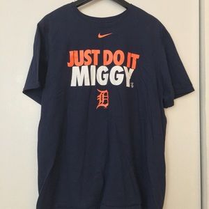 Men's Nike Detroit Tigers Just Do it Miggy T-Shirt